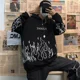 thumbnail image 5 of Sudadera Con Capucha Deportiva Unisex Cuello Redondo Suelto, 5 of 8