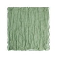 thumbnail image 3 of Boho Crinkle Cloth Napkin 20x20 in Polyester Light Blue Wedding Party Table Decor Reusable Elegant Placemat, 3 of 9