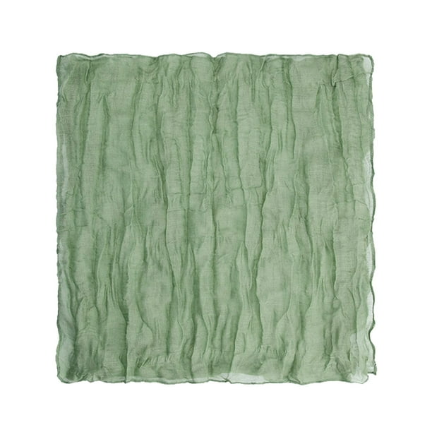 Paños de Mesa para las Fiestas Estilo Bohemio Plisado Paño Servilletas, Decoraciones de Mesa de Banquete de Boda, Alfombras, Casa Plisado Servilletas, Romántico Plisado Falda Servilletas Boho Decoraci