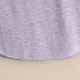 thumbnail image 5 of QUINDOS Summer Shirts for Women Sports Cotton Purple Solid Color Round Neck Sleeveless Bottom Shirt Versatile Solid Color Round Neck Tank Tops for Women, 5 of 6
