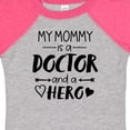 thumbnail image 4 of Inktastic My Mommy is a Doctor and a Hero Boys or Girls Baby Bodysuit, 4 of 5