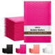 thumbnail image 1 of Bubble Mailers HBlife, 50 unidades, 10 x 20 cm, autoadhesivas, color rosa intenso, 1 of 8