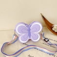 thumbnail image 7 of Jiibva Butterfly-Themed Mini Crossbody Bag, Silicone Small Purse with Colorful Strap, 7 of 7