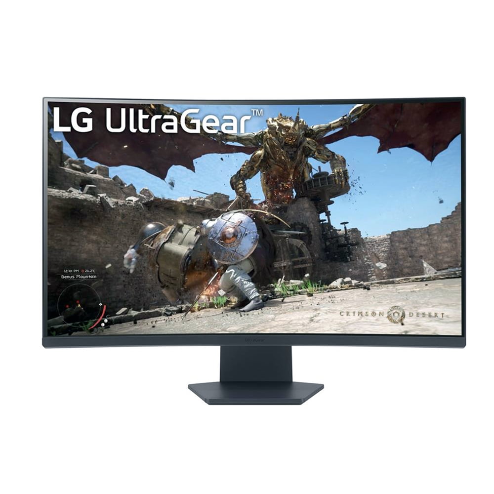 LG 32'' UltraGear QHD 180Hz 1ms AMD FreeSync HDR10 1000R Curved Gaming Monitor