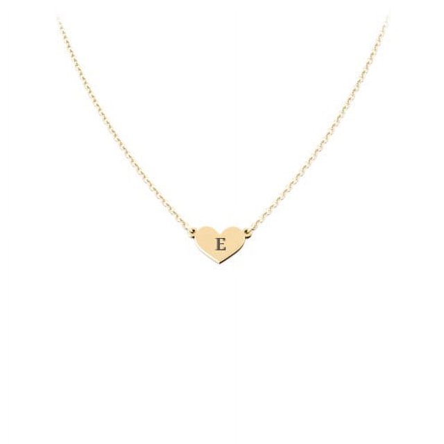 Collier Breloque Cœur Gravable