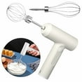 thumbnail image 2 of Gkeoshab Egg Beater Wireless Hand Mixer With Semi Automatic Operation USB Charged And Multi Functional For Home Use Ideal As A Versatile Kitchen Tool For Making Batters And Frothing Milk, 2 of 9