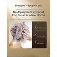 thumbnail image 4 of Hair Dye Shampoo, Instant 3 in 1 Hair Color Shampoo for Gray Coverage, Long-Lasting Hair Color Natural Plant Hair Dye Shampoo for Women & Men, 4 of 5