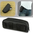 thumbnail image 3 of Estuche para gafas de caza al aire libre, bolsa Molle para gafas, bolsa para colgar en la cintura (negro) Tmvgtek  excursión de campamento, 3 of 9