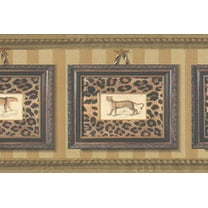 Framed Leopard Prints Wallpaper Border 5803910