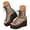 Green, variant on Women's Cutout Ankle Boots Lace Up Platform Wedge Sandals Open Toe Back Zipper Gothic Gladiator Sandals White Size 7