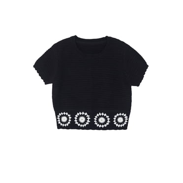 Wonder Nation Girls Trend Crochet Top, sizes 4-18 & Plus