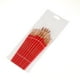 thumbnail image 2 of 12 pinceles de nailon para acuarela, óleo, acrílico y gouache (rojos), 2 of 7