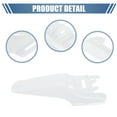 thumbnail image 4 of Unique Bargains Motorcycle Rear Tail Mud Guard Fender Dirt Bike Pit Mudguard White for Honda XR50 CRF50 50cc 70cc, 4 of 6