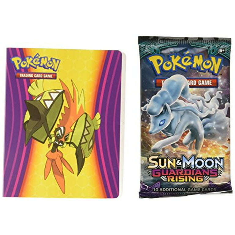 Pokemon Sun & Moon – Guardians Rising Mini classeur Pokémon Jeu de cartes à  collectionner : album collector avec booster pack bonus