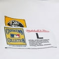 thumbnail image 6 of Men's Mitchell & Ness White Pittsburgh Pirates Cooperstown Collection Team Origins Premium T-Shirt, 6 of 7