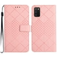 thumbnail image 2 of For Samsung A03s Wallet Case with RFID Blocking Card Slots Holder Premium PU Leather Magnetic Kickstand Shockproof Wrist Strap Removable Flip Protective Cover For Samsung Galaxy A03s, Pink, 2 of 9