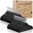 thumbnail image 6 of Casafield 100 Velvet Suit Hangers, Black - Space Saving, Non-Slip & Swivel Hook, 6 of 7