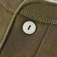 thumbnail image 4 of VBARHMQRT Tee Shirts Mens Men's Washed Cotton Simple Solid Color Casual Button up Long Sleeve T Shirt Ag, 4 of 4