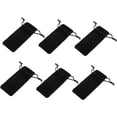 thumbnail image 1 of Huggegwe 12 Pcs Sac à Rouge à Lèvres Sac à Main pour Femmes Sac de Rangement pour Rouge à Lèvres Porte-Rouge à Lèvres Pochette Cosmétique pour Sac à Maquillage Pochette de Rangement Sac à Cordon Extérieur Miss Double Face U2536-23136, 1 of 9