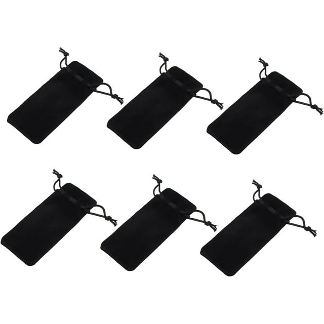 Huggegwe 12 Pcs Sac à Rouge à Lèvres Sac à Main pour Femmes Sac de Rangement pour Rouge à Lèvres Porte-Rouge à Lèvres Pochette Cosmétique pour Sac à Maquillage Pochette de Rangement Sac à Cordon Extérieur Miss Double Face U2536-23136