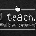 thumbnail image 3 of CafePress - I Teach What's Your Superpower 2 T Shirt - Womens Football Shirt, 3 of 4