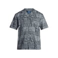 thumbnail image 5 of George Men's Linen Blend Camp Shirt with Short Sleeves, Sizes S-5XL, LT-3XLT, 5 of 5