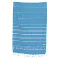 thumbnail image 2 of Bersuse 100% Coton - Couverture TG Anatolia Serviette Turque - 61 x 82 Pouces Bleu Océan, 2 of 5