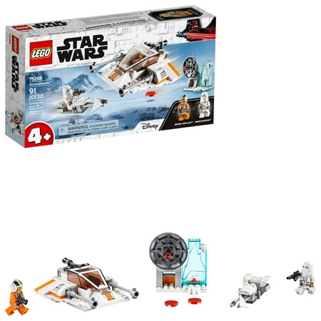 LEGO Star Wars Snowspeeder 75268 Starship Creative Building Toy for Preschool Children 4+ (91 pieces)