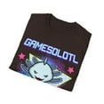 thumbnail image 4 of Gamesolotl Axolotl Video Gamer Novelty Salamander Art TShirt, 4 of 4
