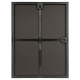Mainstays 11x14 Matted to 8x10 Front Loading Picture Frame, Black, Set