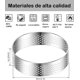 thumbnail image 4 of Aros Para Hornear, Molde Para Tarta, 6 Piezas De Acero Inoxidable, Ideal Para Repostería Profesional Y Casera, Creación De Mousses Y Postres Elegantes, 4 of 4