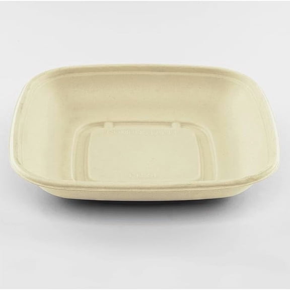Watson Distributing 24 oz Bagasse Disposable Bowl Rectangle, 300 Count