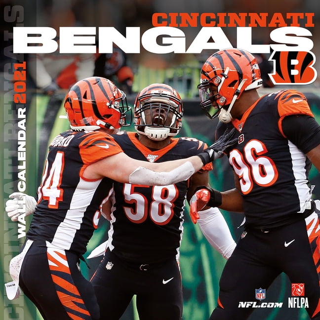 Cincinnati Bengals 2025 Wall Calendar