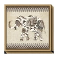 thumbnail image 3 of Amanti Art Canvas Art Framed Boho Elephant II Neutral, 3 of 11