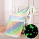thumbnail image 1 of Manta Nightglow, juguetes de regalo para niños, Pascua, cumpleaños, Navidad, día de San Valentín, manta suave para niños, regalos (152*127CM), 1 of 5