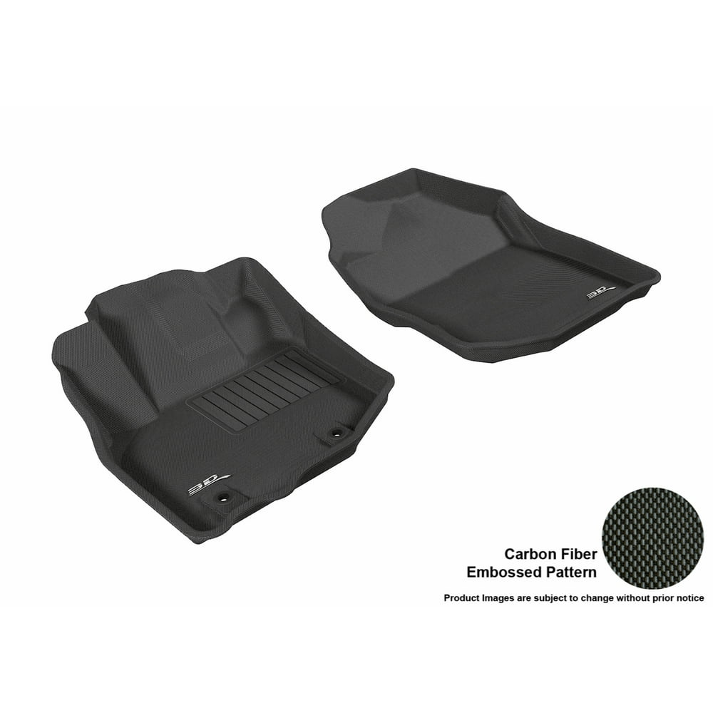 3D MAXpider 20092013 Honda Fit Front Row All Weather Floor Liners in