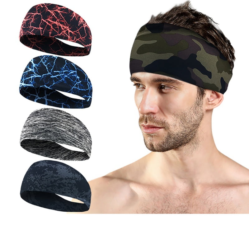Yoga Fitness Anti Bacterial Moisture Wicking Hair Band 4589777962811 CHARM Casualbox Sports Headband Sweatband for Running 