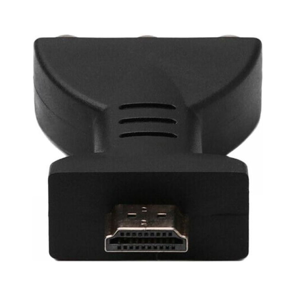 HDMI To 3 RCA Video Audio Converter HDMI To AV Video Adapter Gold-plated Converter For Signal Transfer