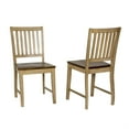 thumbnail image 3 of Sunset Trading Brook 9-Piece 72" Rectangular Extendable Wood Dining Set in Cream, 3 of 5