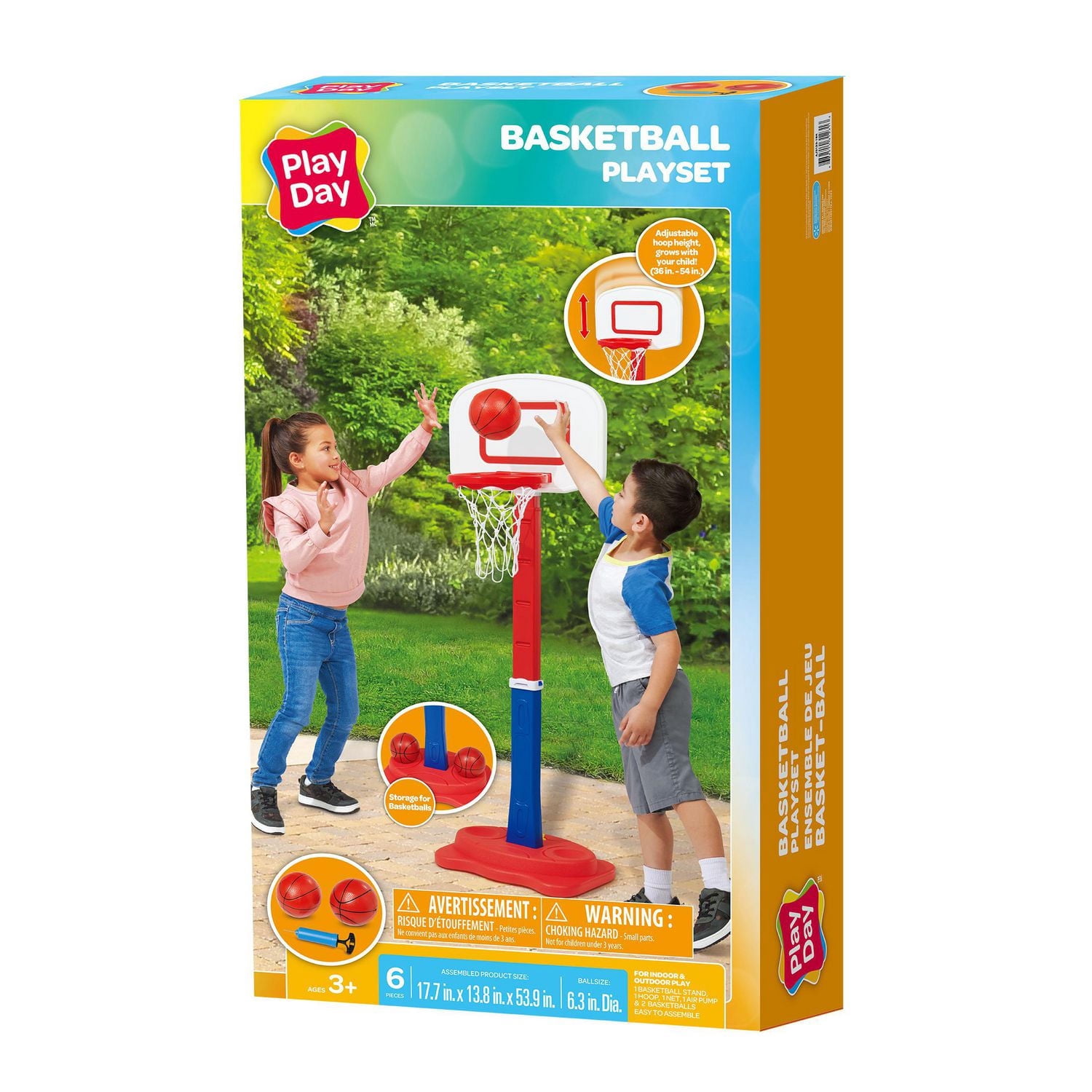 BASKETBALL PLAYSET