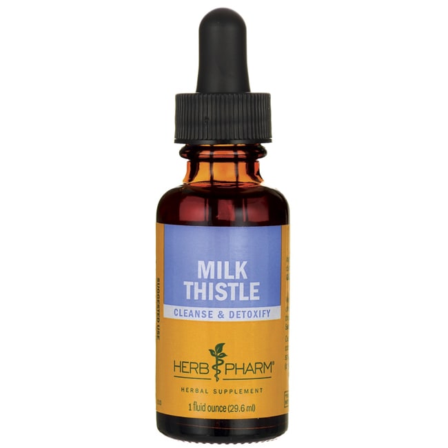 Herb Pharm Milk Thistle - Cleanse & Detoxify 1 fl oz Liq