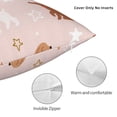 thumbnail image 3 of Yiaed Star Cute Dog Print Pillow Covers Super Soft Decorative Square Throw Pillow Covers Case Cushion Covers for Sofa Couch Bedroom Car Decor（No pillow core）-24"x24", 3 of 7