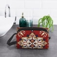 thumbnail image 6 of XMXT Large Capacity Makeup Pouch Bag, Vintage Persian Background Make Up Storage Bag Cosmetic Travel Toiletry Bags for Women Men, One Size, 6 of 9