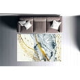 thumbnail image 2 of Gray Marble Rugs, Luxury Rugs, Bedroom Rugs, Gray Marble Rug, Salon Decor Rug, Alcohol Ink Rug, Gray And Gold Marble Rugs, Kitchen Rugs, 1.7'x2.3' - 50x70 cm, 2 of 8