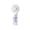 White, variant on Portable Handheld Mist Fan, USB Rechargeable Mini Cooling Fan with Spray, 4 Speed Personal Fan for Travel, Office, Outdoor & Summer Use(White)