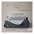 thumbnail image 3 of Edredón Ligero Real Textil + 2 Fundas de Almohada, Juego de Colcha King Size, Color Giza, 3 of 9