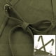 thumbnail image 5 of Delantal con pechera de mezclilla, delantales de mezclilla ajustables con bolsillo y correas cruzadas en la espalda para peluqueros de peluquería Xemadio 2034137, 5 of 8