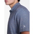 thumbnail image 4 of Birdie Bound Splatter Print Golf Polo Shirt, Men's Sizes XS-4XLT, 4 of 5