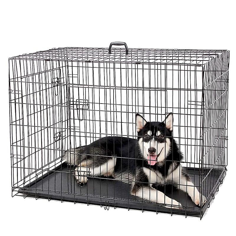 Large 36 Inch Dog Crates Folding Metal Dog Crate With Plastic Tray   7cb9403c 9e71 4969 B874 Ff97d733b40c.250d212a7e6f60f6deb88e2b286bb5d6 