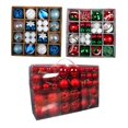 thumbnail image 1 of Surtido de Bolas de Navidad de 184 Piezas para Decoración de Guirnaldas de Guirnaldas de Fiesta para Interiores , EstiloD, 3cm-6cm Gloria Pelotas, 1 of 9